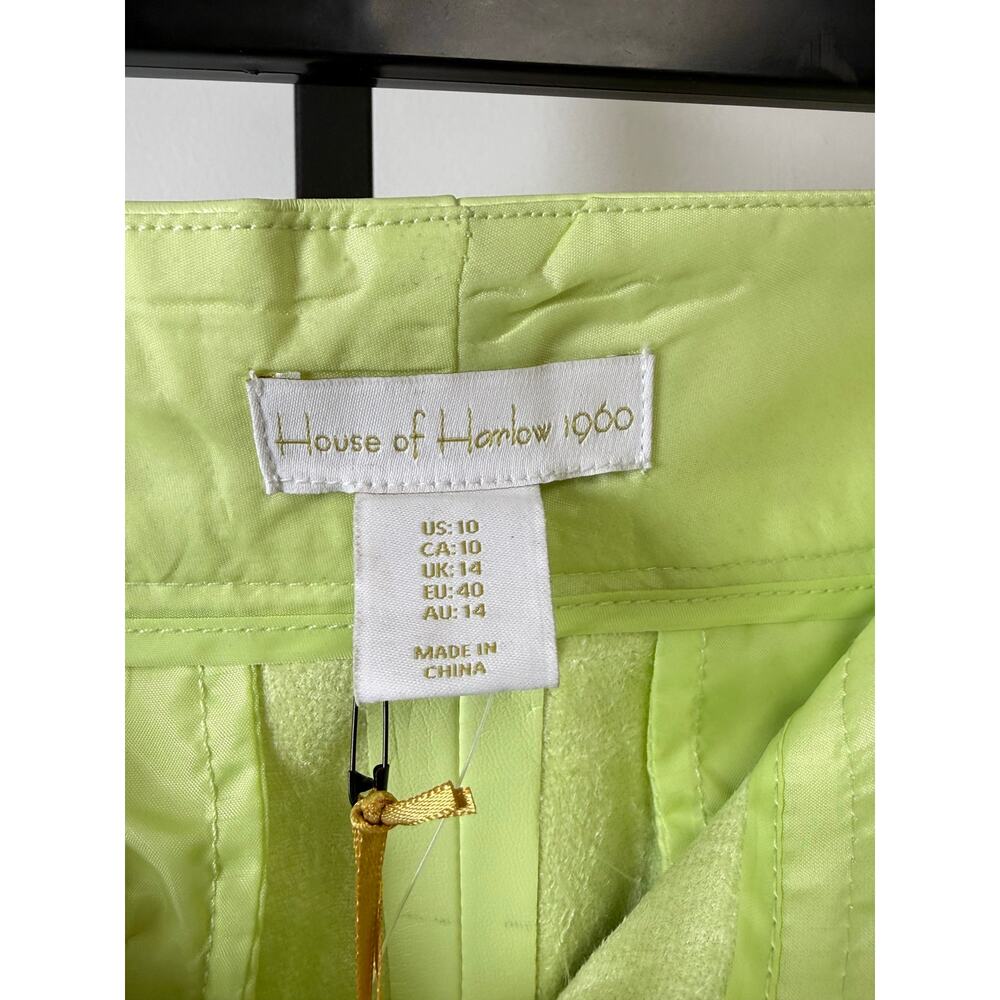 House of Harlow Vegan Leather Set – Top & Shorts - Picture 6 of 9